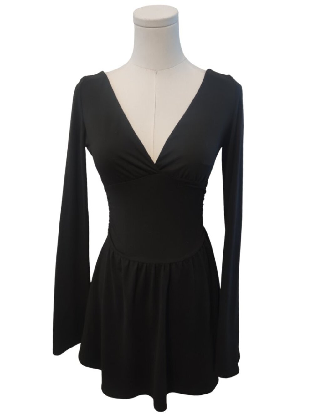 Bell Sleeve Swing Dress